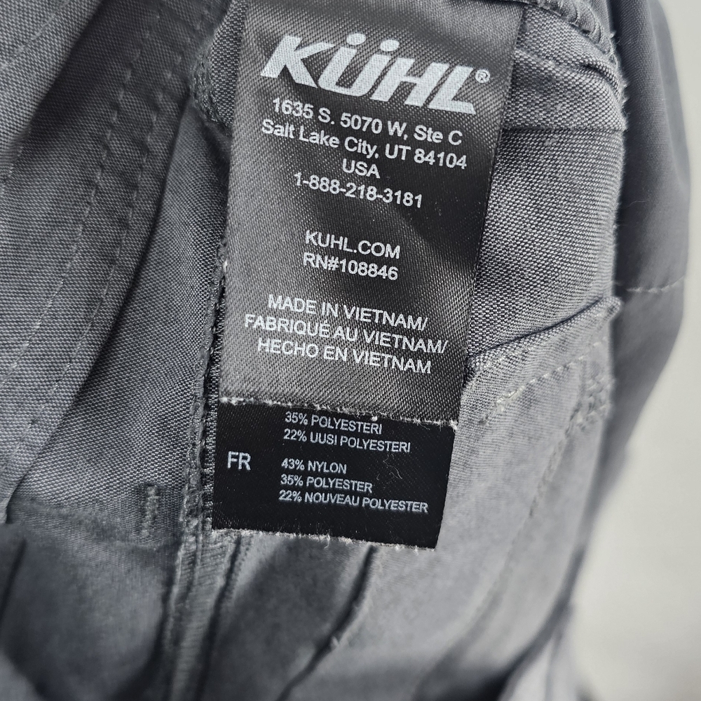 KÜHL Gray Trek Hike Pants Size 10 - Picture 5 of 10